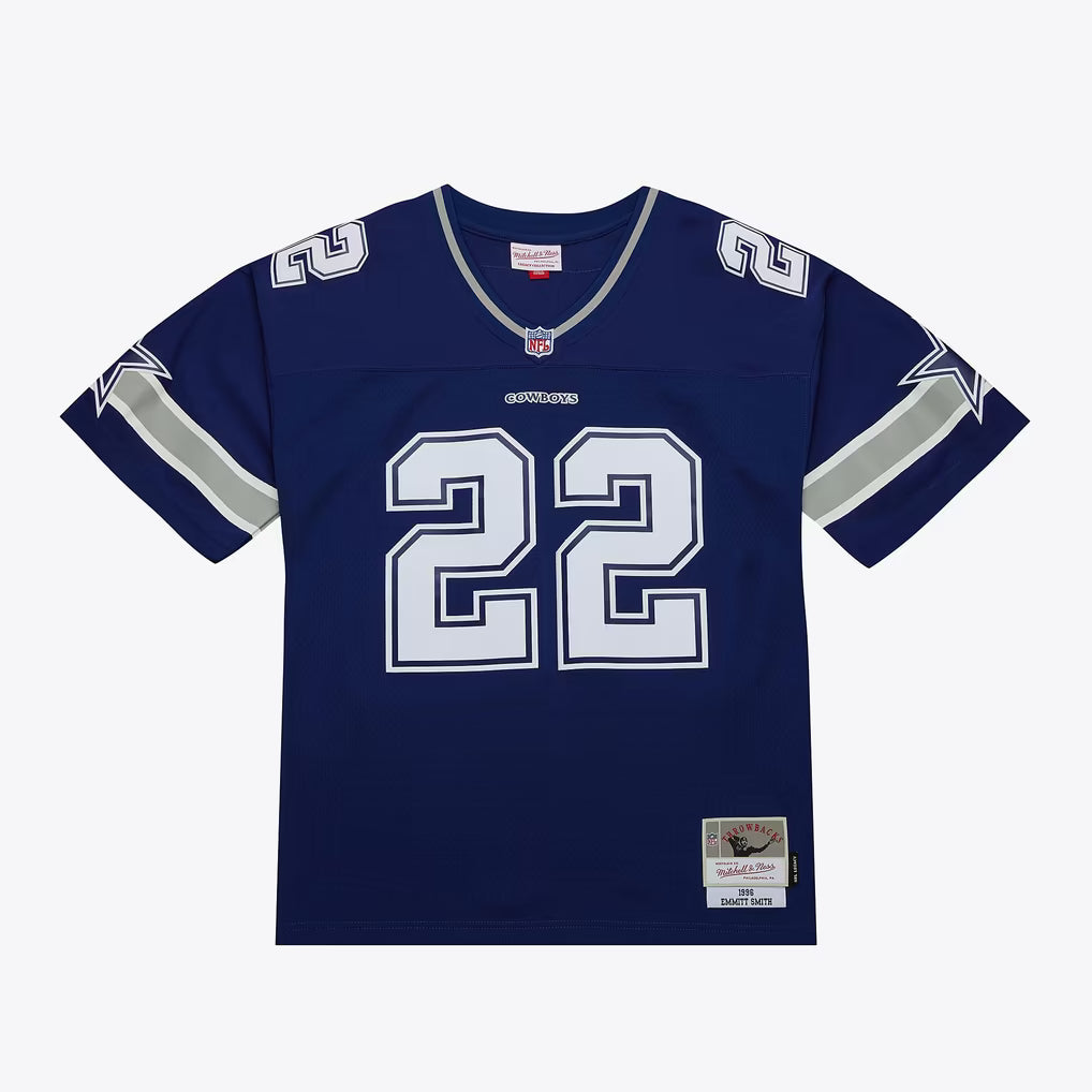 Dallas Cowboys Mitchell & Ness NFL Legacy Jersey 1996 Emmitt Smith #22 - Navy