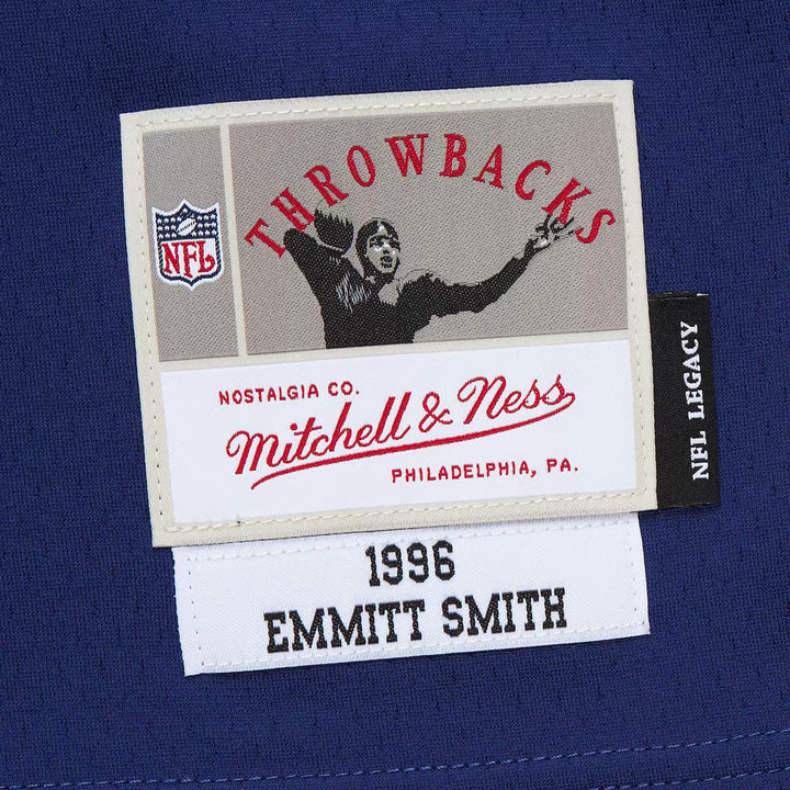 Dallas Cowboys Mitchell & Ness NFL Legacy Jersey 1996 Emmitt Smith #22 - Navy