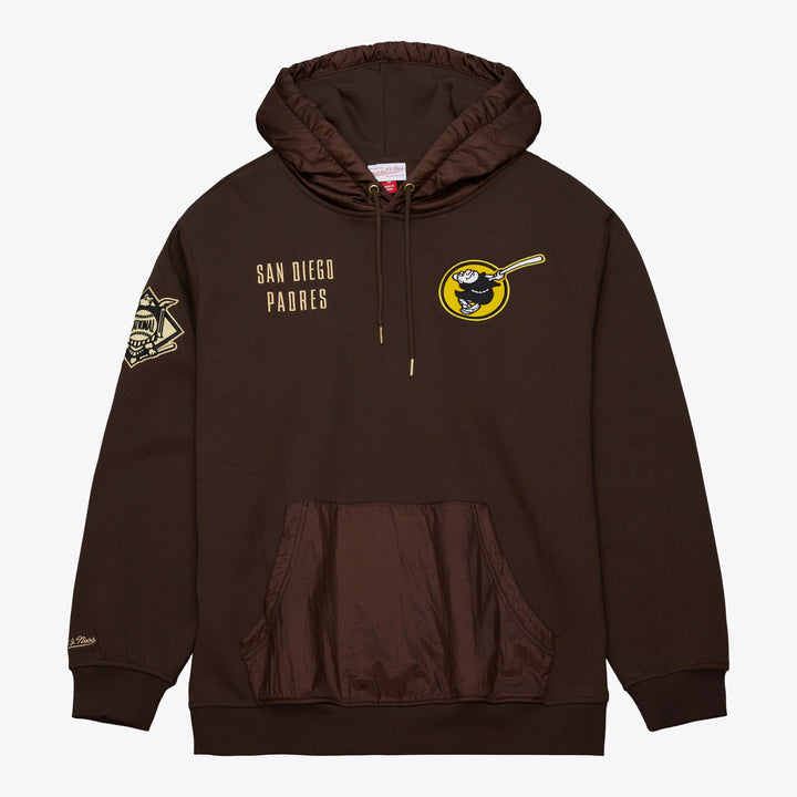 San Diego Padres Mitchell & Ness MLB Team OG 2.0 Fleece Hoodie Padres Logos