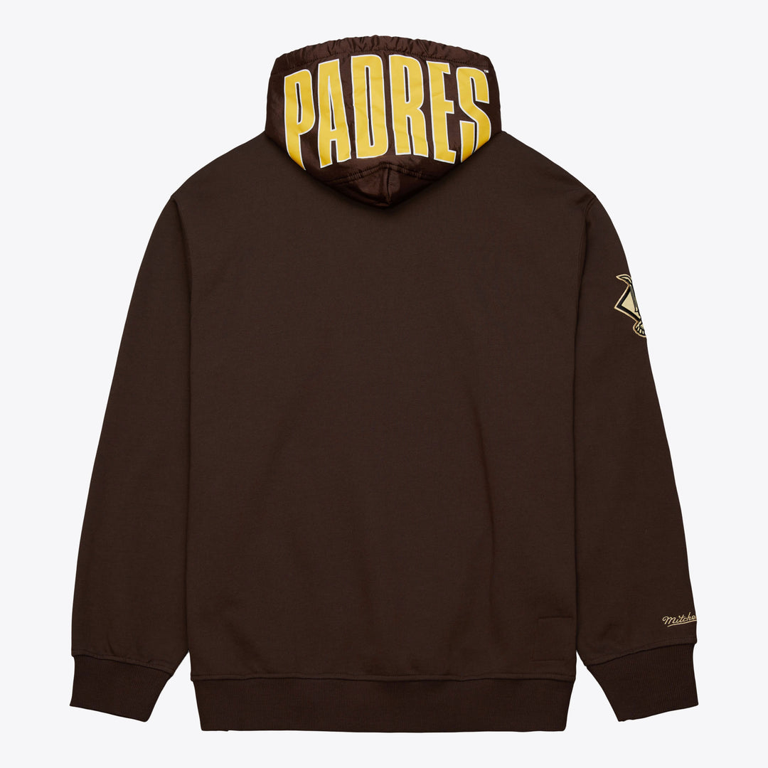 San Diego Padres Mitchell & Ness MLB Team OG 2.0 Fleece Hoodie Padres Logos