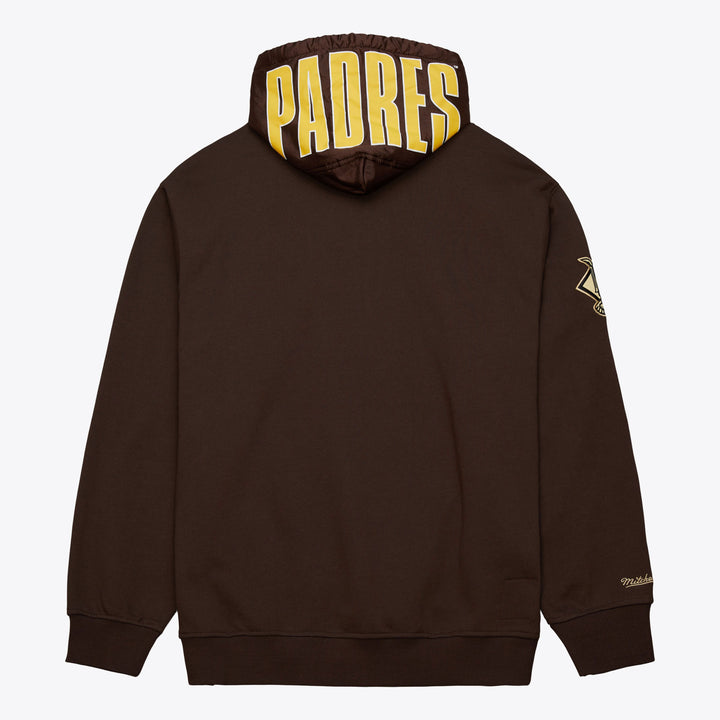 San Diego Padres Mitchell & Ness MLB Team OG 2.0 Fleece Hoodie Padres Logos