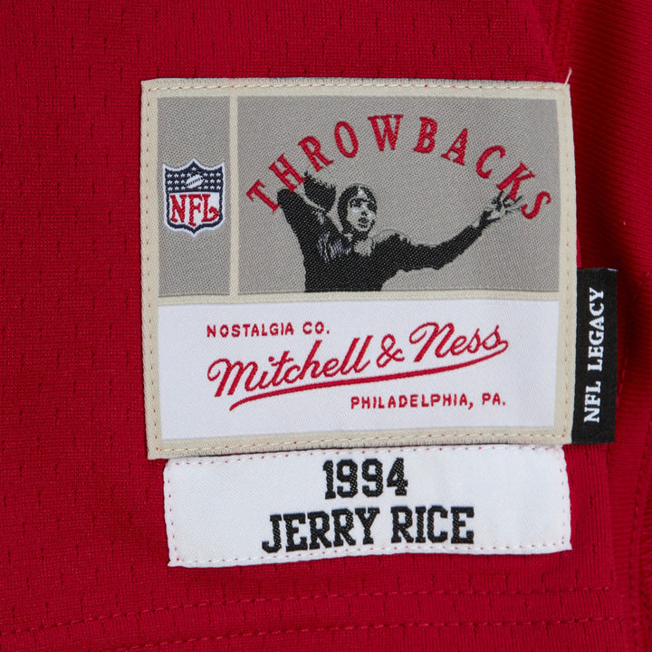 San Francisco 49Ers Mitchell & Ness NFL Legacy Jersey 49Ers 1994 Jerry Rice