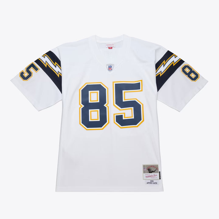 San Diego Chargers Mitchell & Ness NFL White Jersey Chargers 2006 Antonio Gates #85