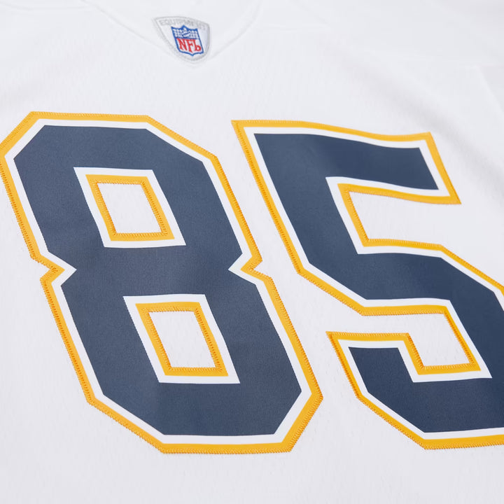 San Diego Chargers Mitchell & Ness NFL White Jersey Chargers 2006 Antonio Gates #85