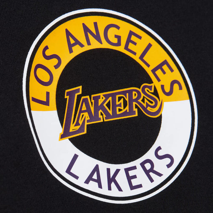 Los Angeles lakers Mitchell & Ness Double Clutch SS Premium Tee- Black