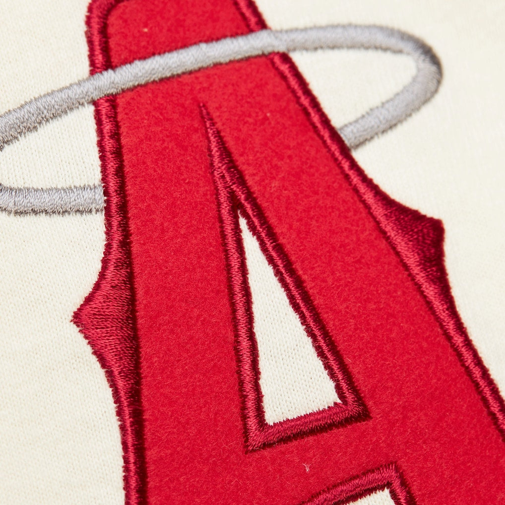 Los Angeles Angels Mitchell & Ness MLB City Connect Premium T-Shirt Cream