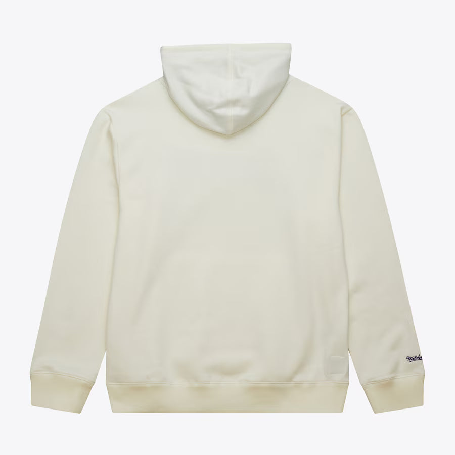 Los Angeles Lakers Mitchell & Ness Men's Cream Fleece Pullover Hoodie