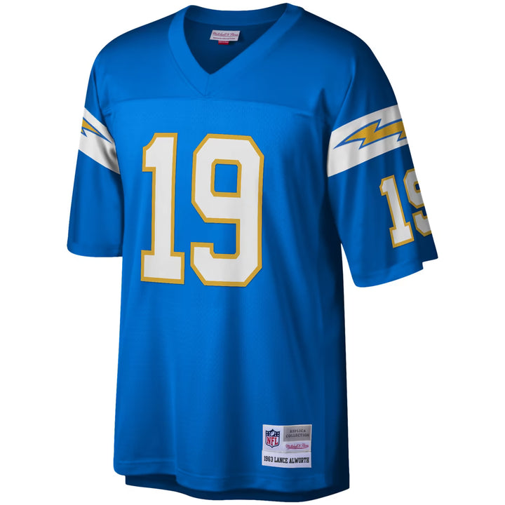 San Diego Chargers Mitchell & Ness NFL Legacy Jersey 1963 Lance Alworth #19 - Powder Blue
