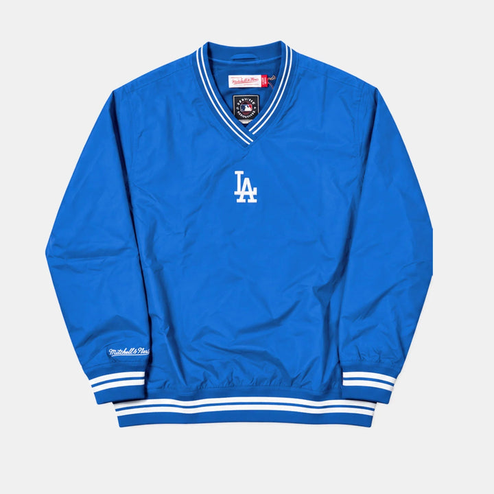 Los Angeles Dodgers Mitchell & Ness Insignia Collection Nylon Pullover Jacket Royal — product image 1