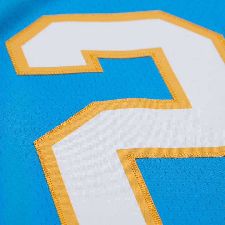 Los Angeles Chargers Mitchell & Ness 1994 Replica Jersey Natrone Means- Blue