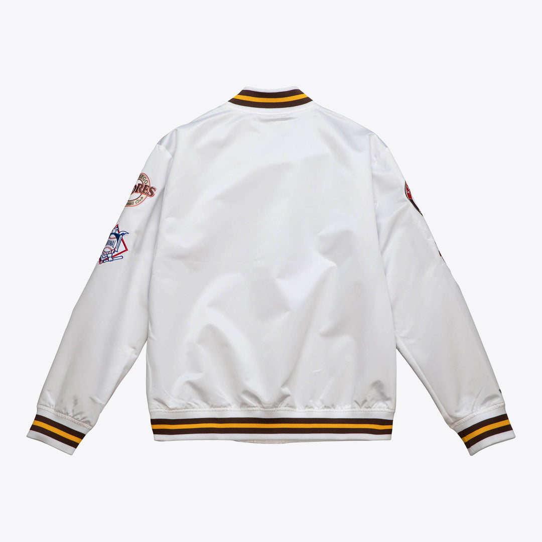 San Diego Padres Mitchell & Ness MLB M&N City Collection Lightweight Satin Jacket Padres