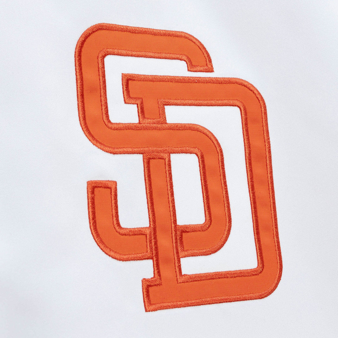 San Diego Padres Mitchell & Ness MLB M&N City Collection Lightweight Satin Jacket Padres