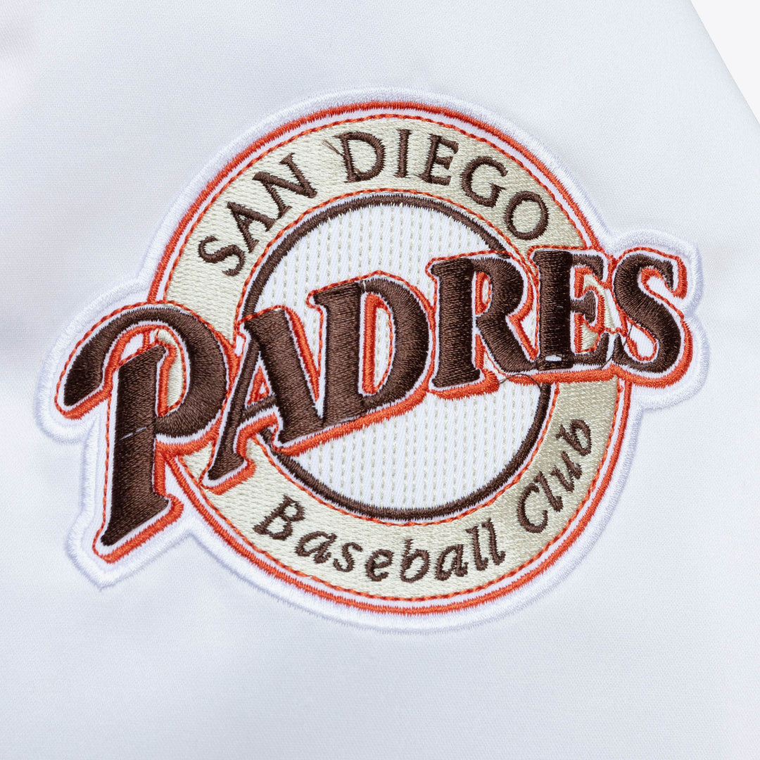 San Diego Padres Mitchell & Ness MLB M&N City Collection Lightweight Satin Jacket Padres