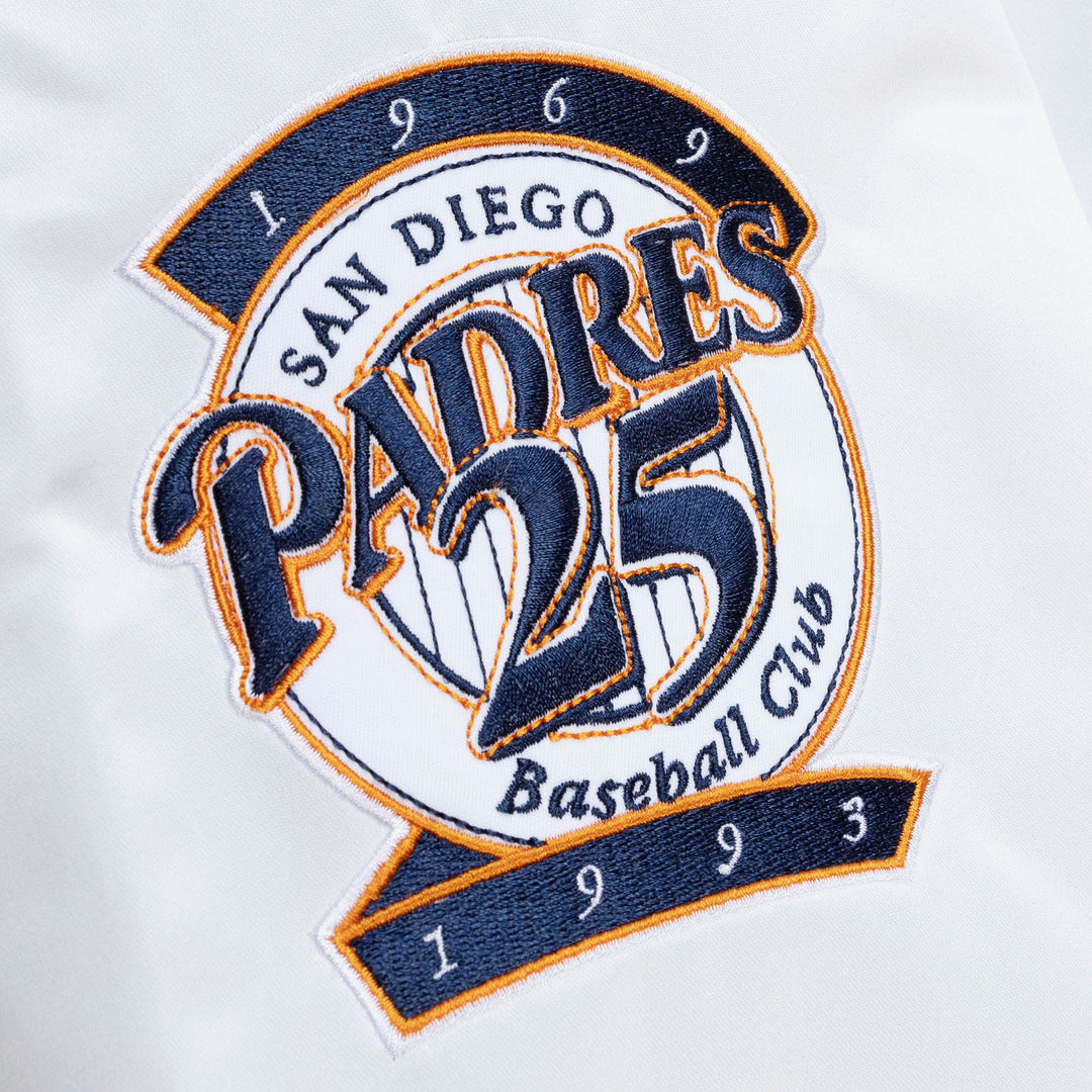 San Diego Padres Mitchell & Ness MLB M&N City Collection Lightweight Satin Jacket Padres