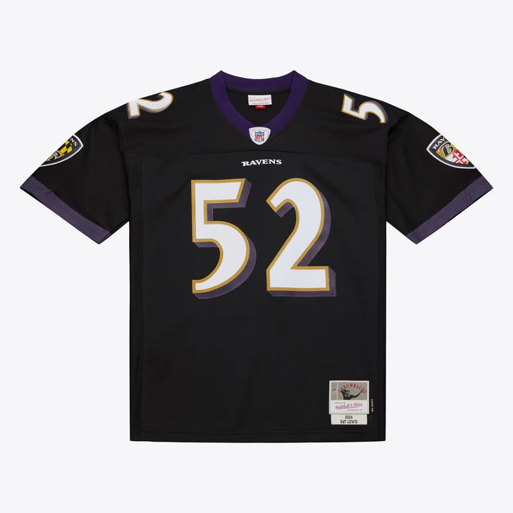 Baltimore Ravens Mitchell & Ness NFL Legacy Jersey 2004 Ray Lewis #52 - Black — product image 2