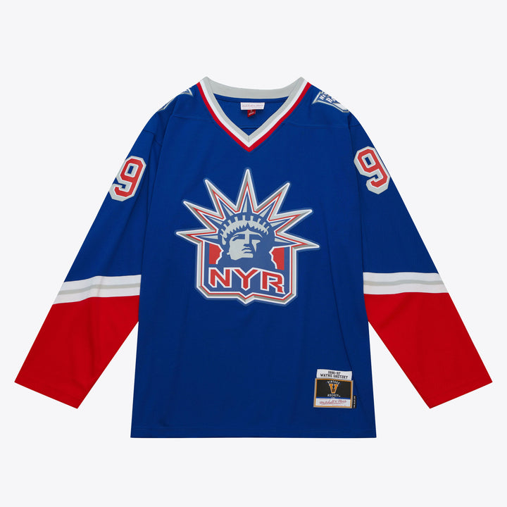 New York Rangers Mitchell & Ness NHL Alternate Jersey Rangers 1996 Wayne Gretzky