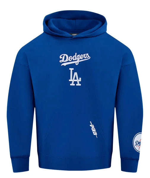 Los Angeles Dodgers Pro Standard Wingspan Drop Shoulder Hoodie Dodger Blue