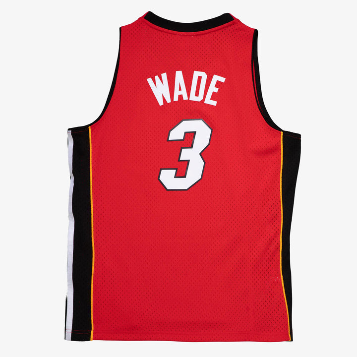 Miami Heat Mitchell & Ness Dwyane Wade #3 Alternate 2005-06 Hardwood Classics Swingman Jersey