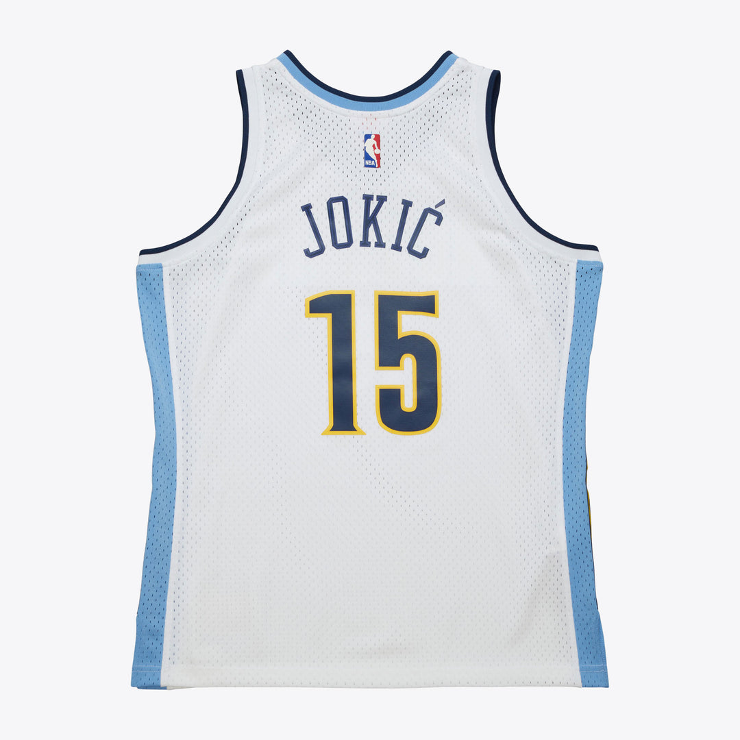 Denver Nuggets Mitchell & Ness NBA Swingman Jersey 2016-17 Nikola Jokic #15 - White