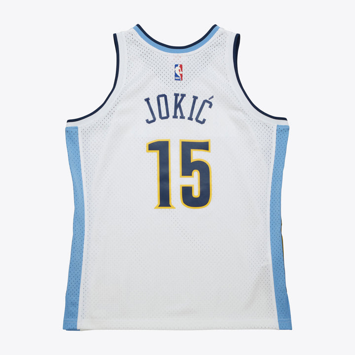 Denver Nuggets Mitchell & Ness NBA Swingman Jersey 2016-17 Nikola Jokic #15 - White
