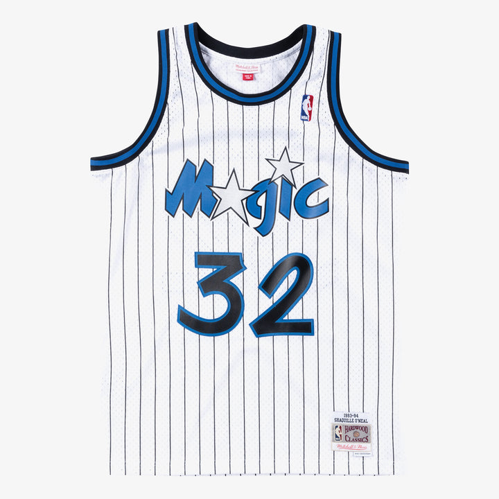 Orlando Magic Mitchell & Ness NBA Swingman Jersey 1993-94 Shaquille O'Neal #32 - White