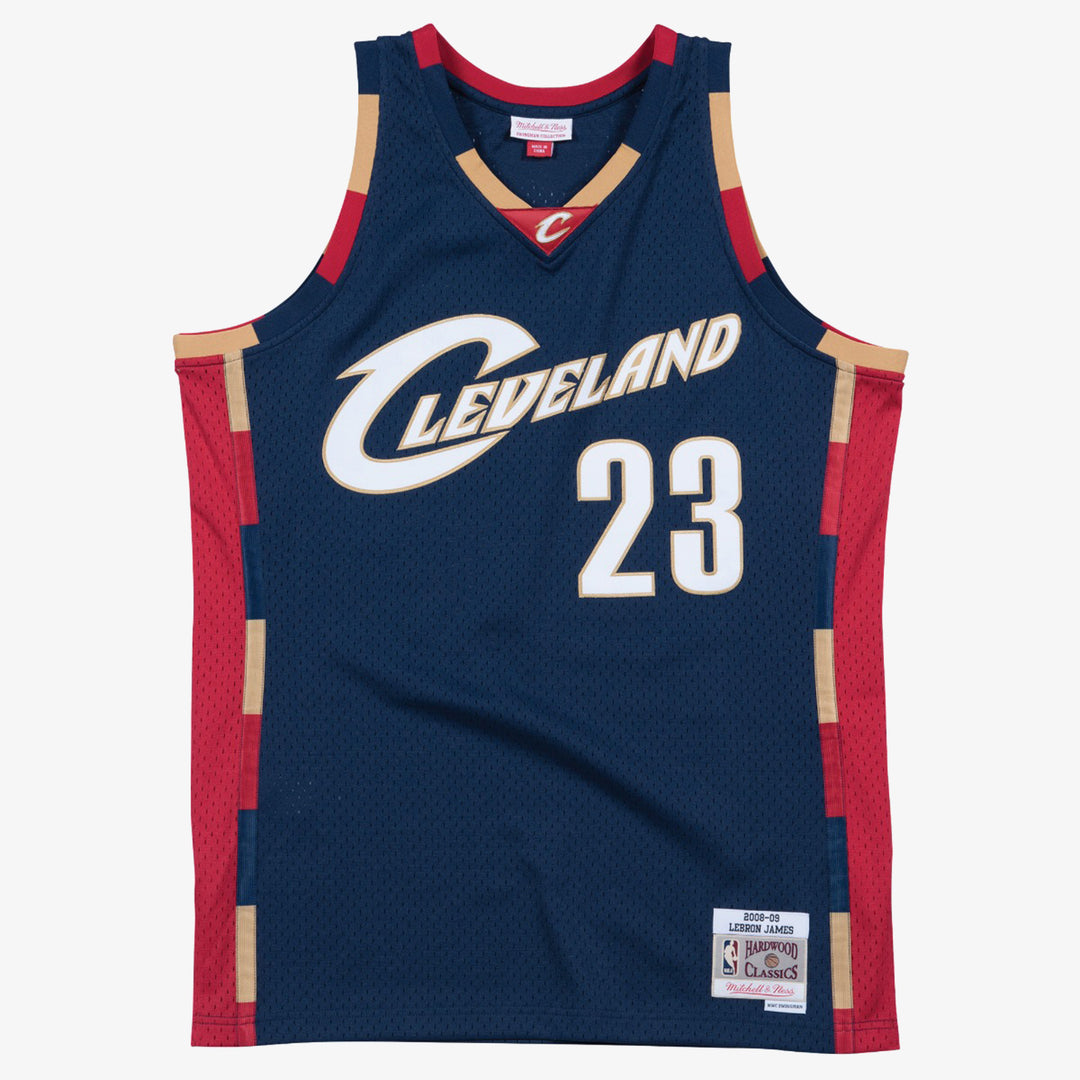 Cleveland Cavaliers Mitchell & Ness NBA Swingman Jersey 2008-09 LeBron James #23 - Navy