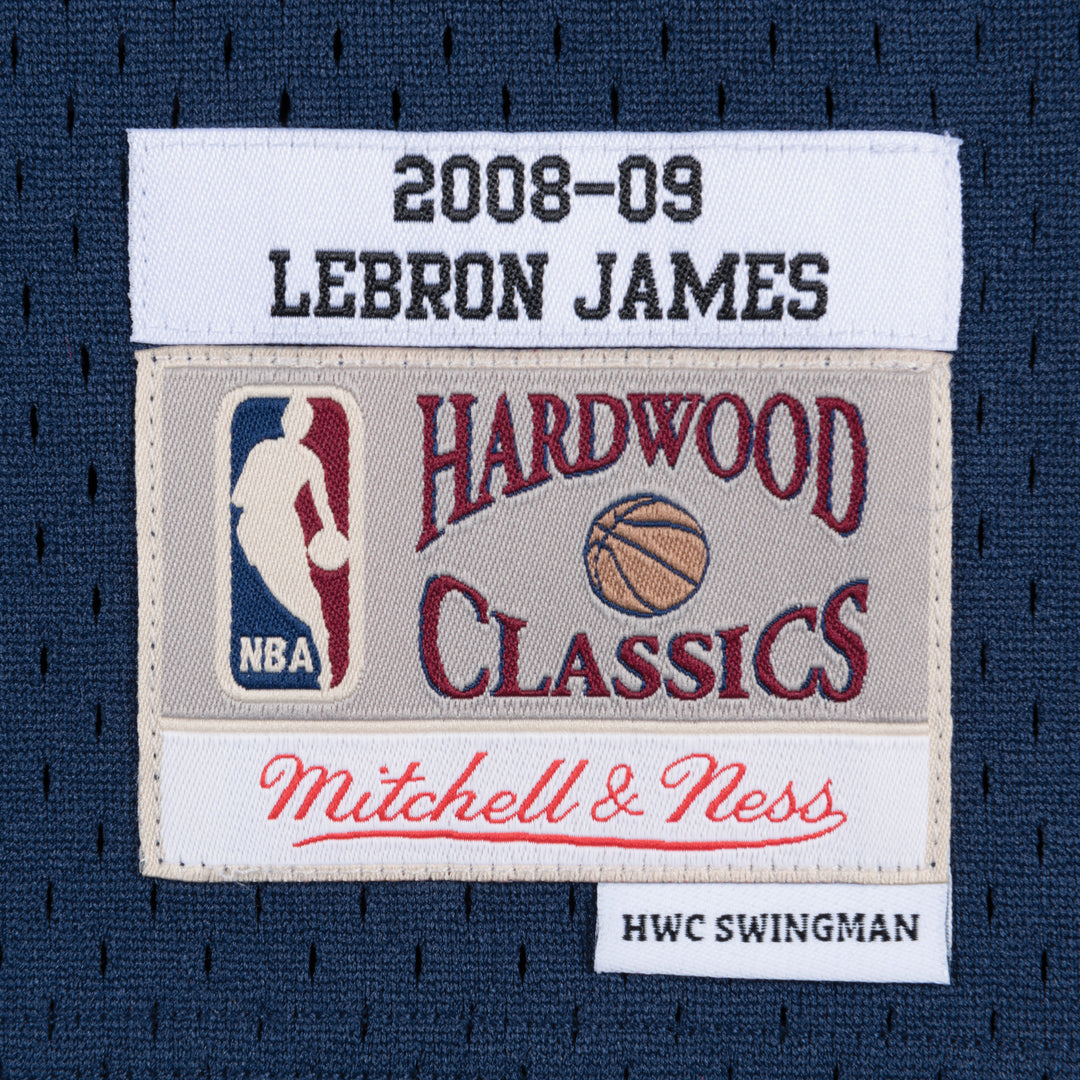 Cleveland Cavaliers Mitchell & Ness NBA Swingman Jersey 2008-09 LeBron James #23 - Navy