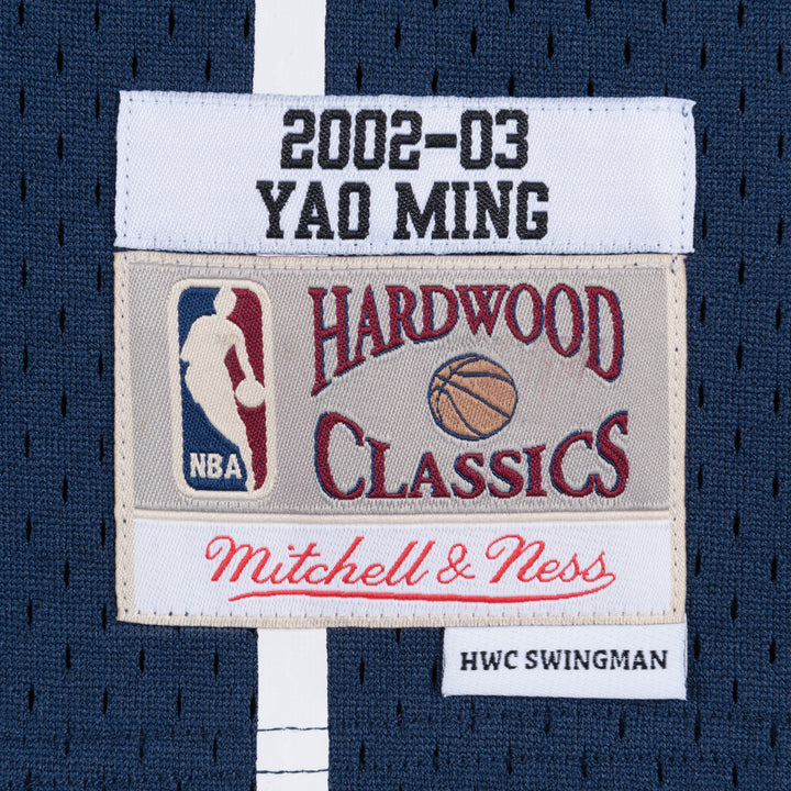 Houston Rockets Mitchell & Ness NBA Swingman Jersey 2002-03 Yao Ming #11 - Navy