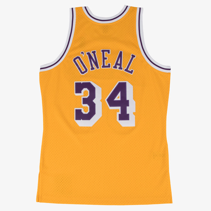 Los Angeles Lakers Mitchell & Ness Swingman Jersey Home 1996-97 Shaquille O'Neal #34