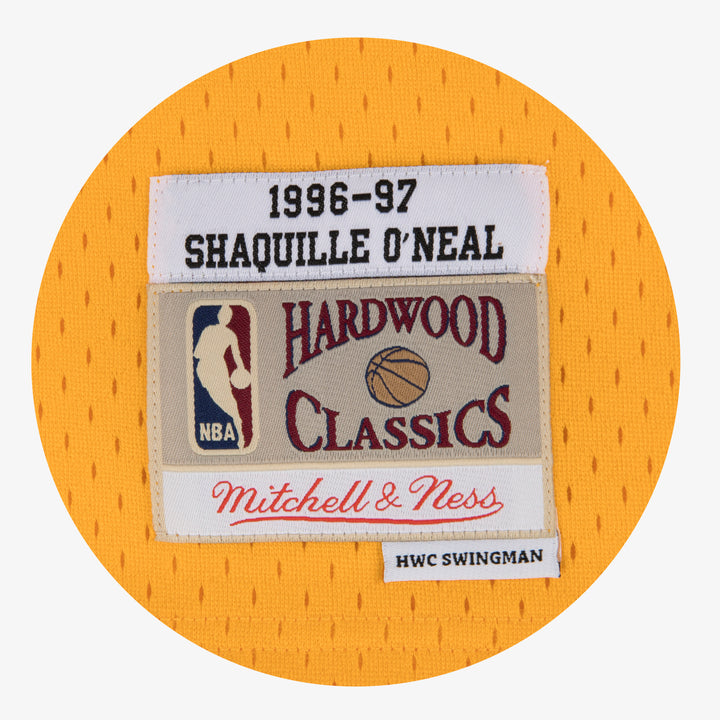 Los Angeles Lakers Mitchell & Ness Swingman Jersey Home 1996-97 Shaquille O'Neal #34