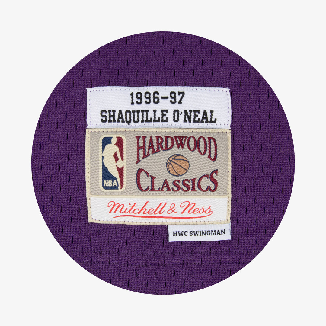 Los Angeles Lakers Mitchell & Ness NBA Swingman Road Jersey Lakers 1996 Shaquille O'Neal