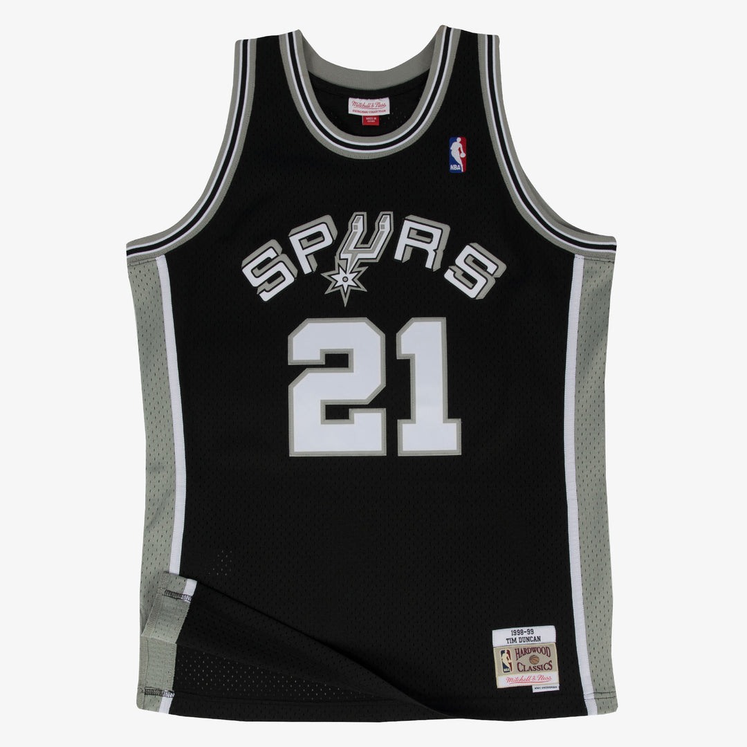 San Antonio Spurs Mitchell & Ness NBA Swingman Road Jersey Spurs 1998 Tim Duncan