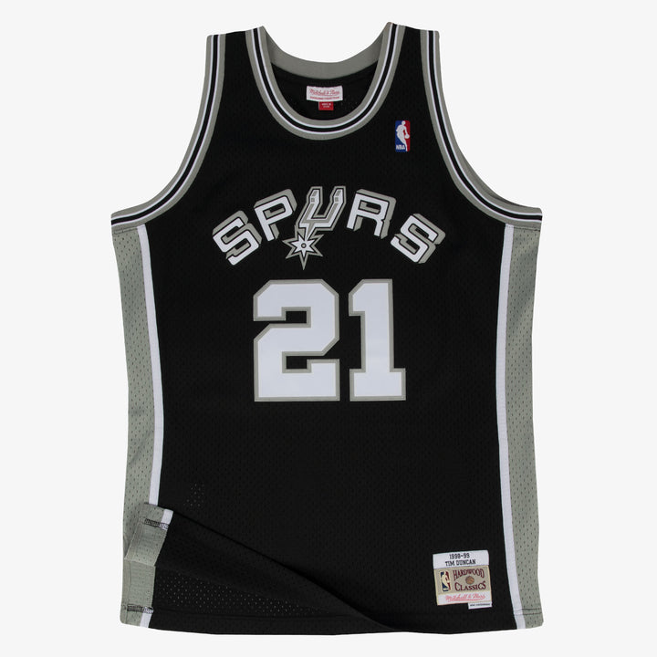 San Antonio Spurs Mitchell & Ness NBA Swingman Road Jersey Spurs 1998 Tim Duncan