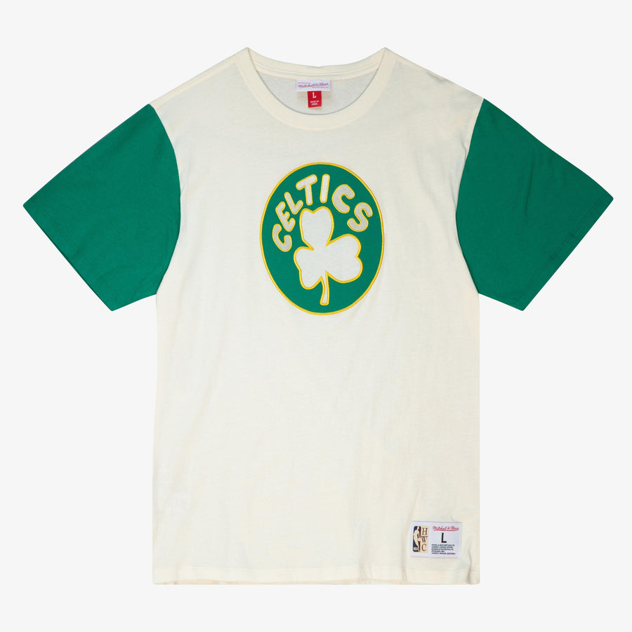 Boston Celtics Mitchell & Ness NBA Color Blocked Ss Tee Celtics — product image 1