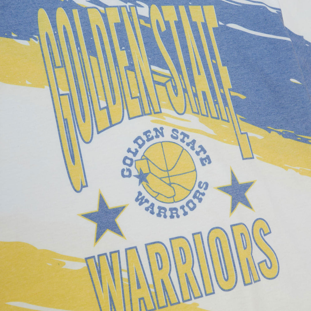 Golden State Warriors Mitchell & Ness NBA Paintbrush Sublimated Ss Tee Warriors — product image 3