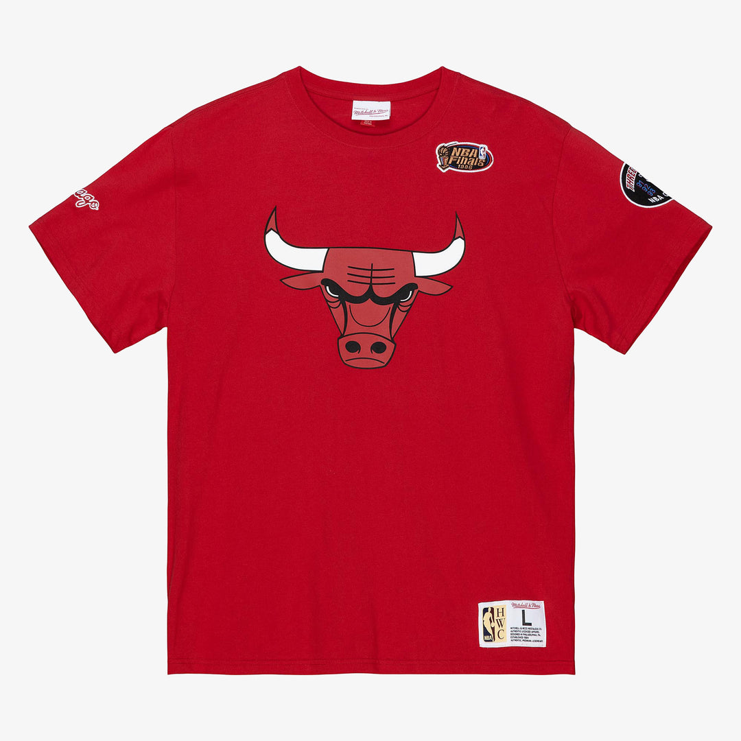 Chicago Bulls Mitchell & Ness NBA Team Origins Tee Bulls