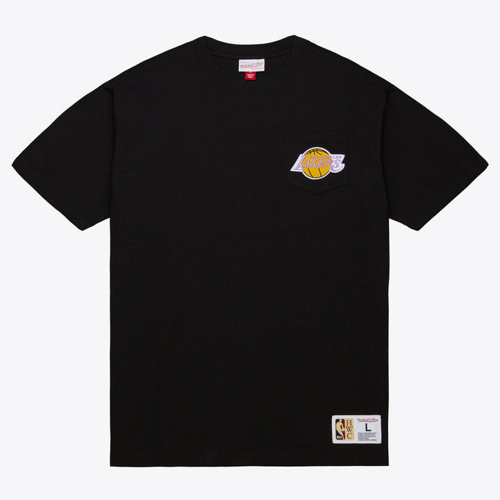 Los Angeles Lakers Mitchell & Ness NBA Premium Pocket Tee Lakers