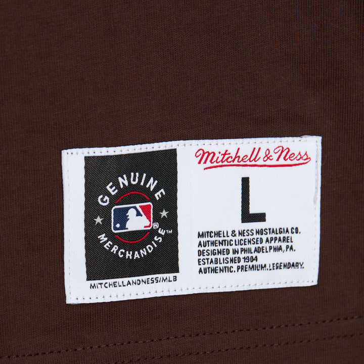 San Diego Padres Mitchell & Ness MLB Team Og 2.0 Premium Ss Tee Current Logo Padres — product image 4