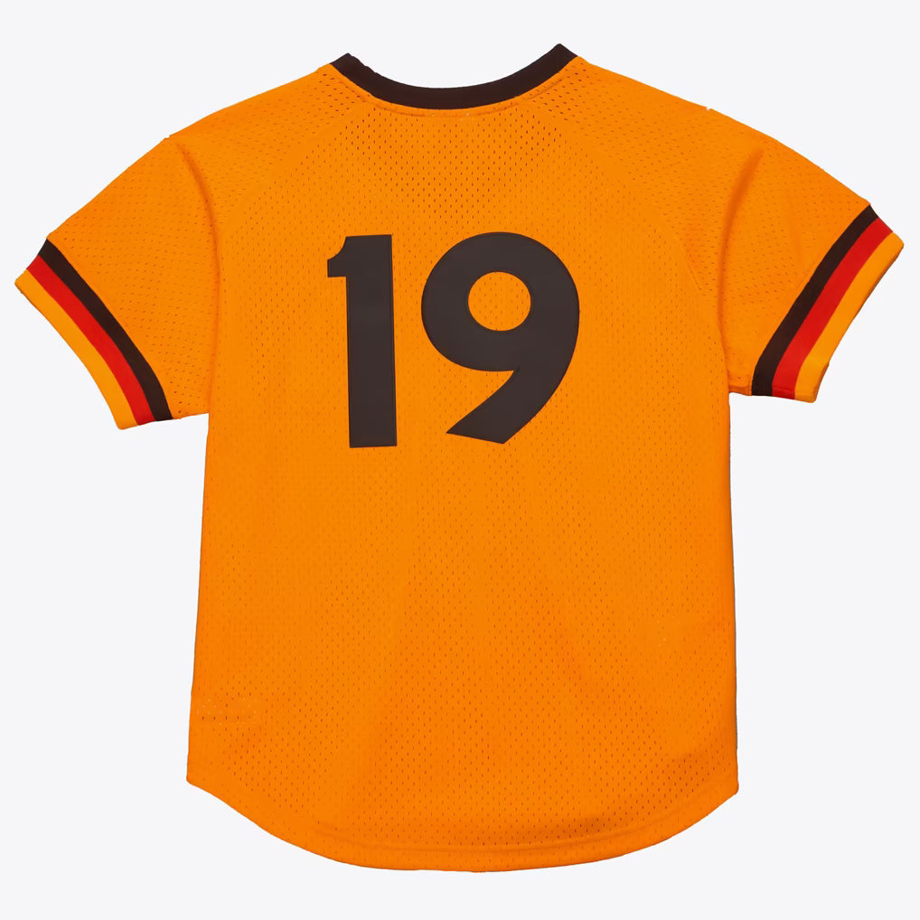 San Diego Padres Mitchell & Ness Tony Gwynn 1982 Gold Authentic Batting Practice Pullover Jersey — product image 2