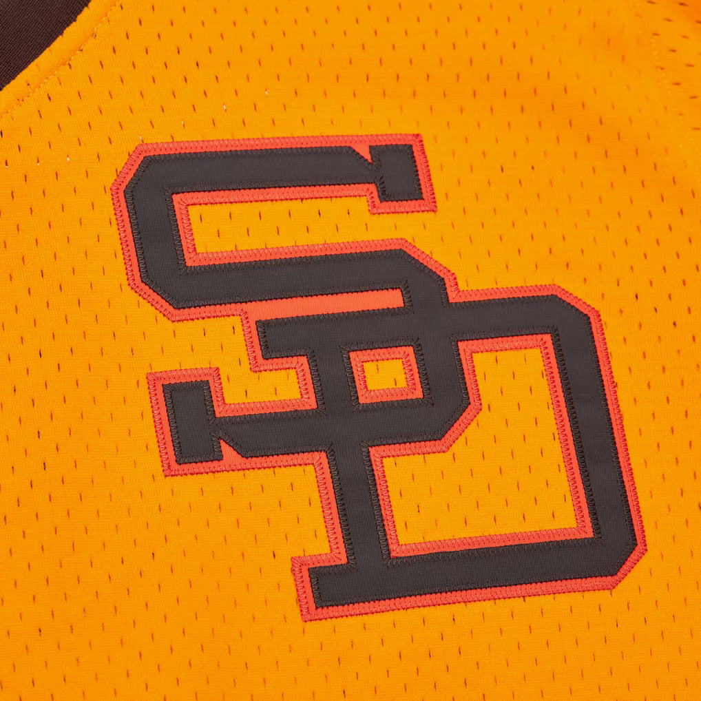 San Diego Padres Mitchell & Ness Tony Gwynn 1982 Gold Authentic Batting Practice Pullover Jersey — product image 3