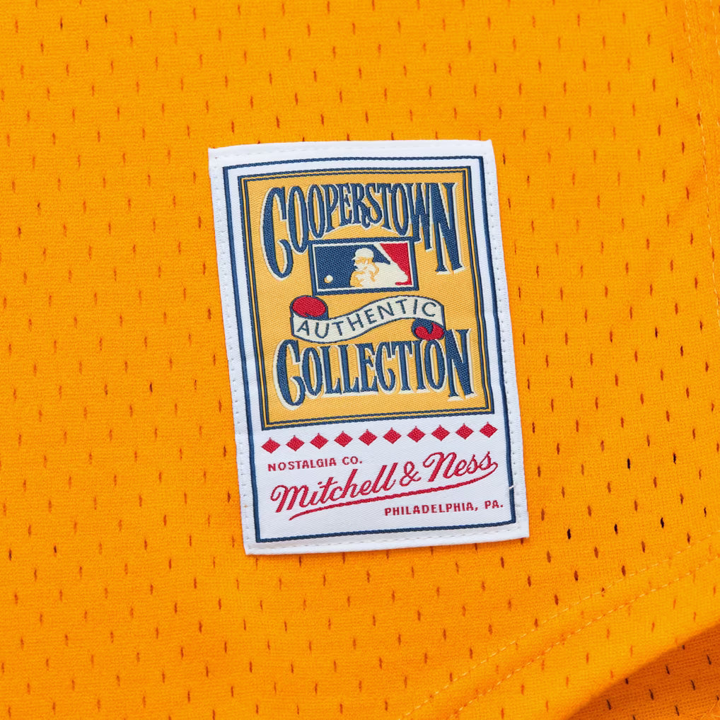 San Diego Padres Mitchell & Ness Tony Gwynn 1982 Gold Authentic Batting Practice Pullover Jersey — product image 4