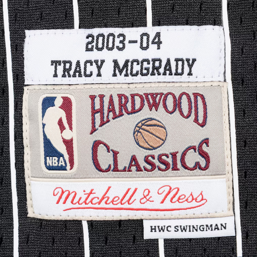 Orlando Magic Mitchell & Ness Tracy McGrady 2003-04 Black Swingman Jersey