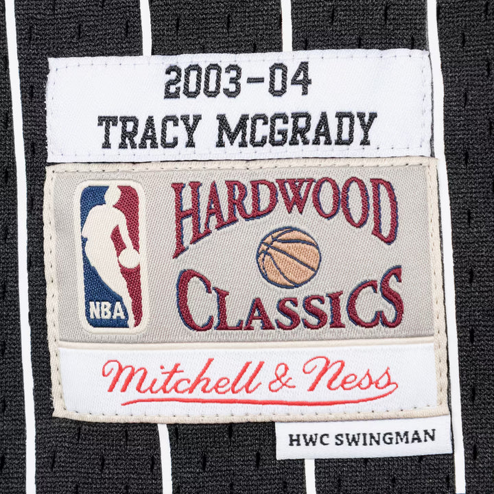Orlando Magic Mitchell & Ness Tracy McGrady 2003-04 Black Swingman Jersey