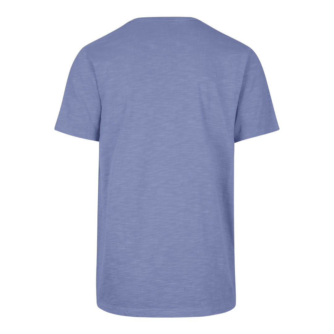 Los Angeles Dodgers 47 Brand Cooperstown Game Worn Heavy Slub T-Shirt — Thrift Blue — back product view