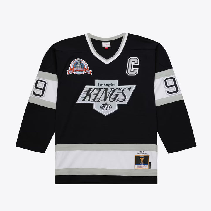 Los Angeles Kings Mitchell & Ness Wayne Gretzky 1992 Dark Jersey Black — product image 1