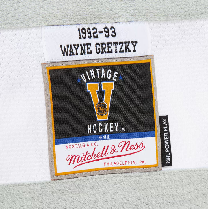 Los Angeles Kings Mitchell & Ness Wayne Gretzky 1992 Dark Jersey Black — product image 6